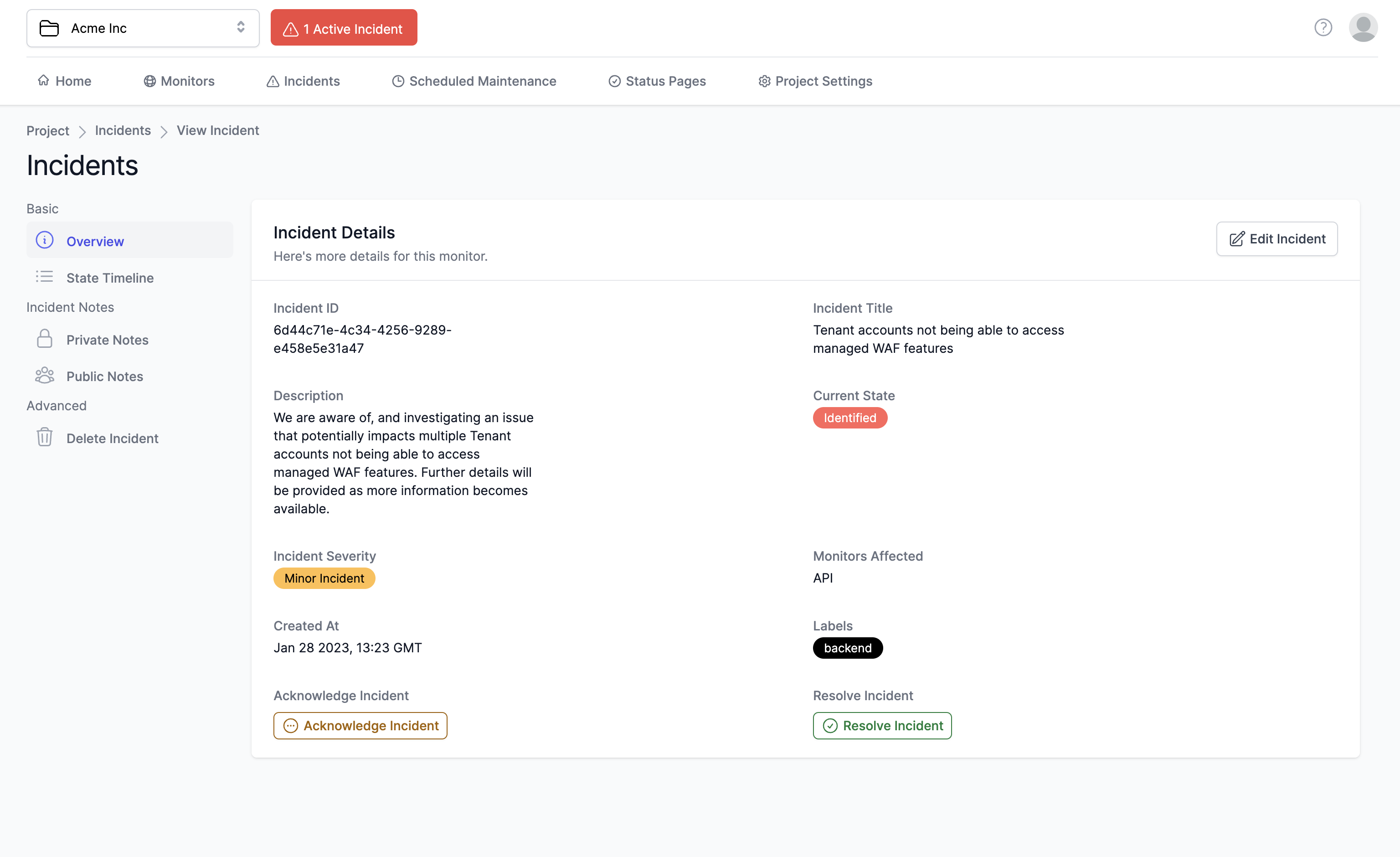 App screenshot